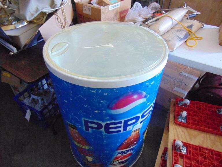 Pepsi Cooler on Casters