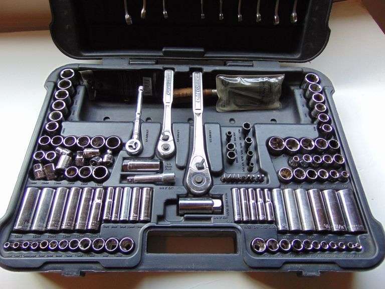 Craftsman Partial Set 155 Pcs. Tool, Socket & Wrenches