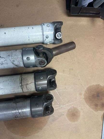 (4x) Used Late Model Drive Shafts (aluminum)