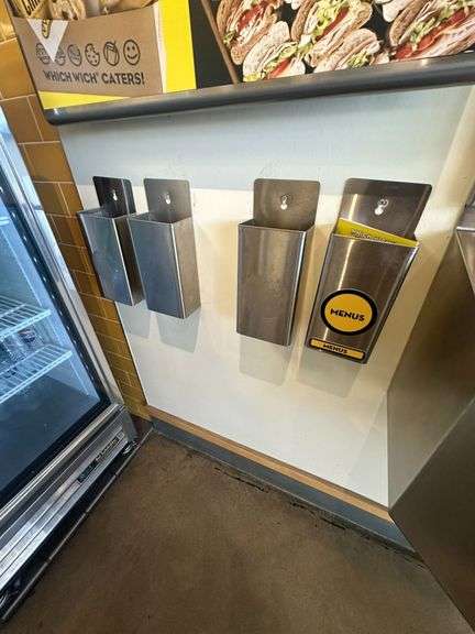 Wall Order Station & Candy Machine & Menu Holders