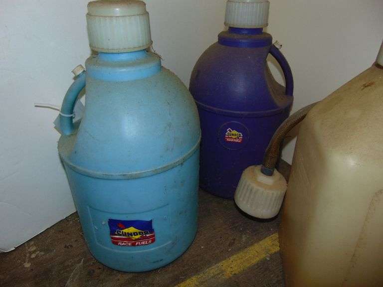 Three Gas Cans
