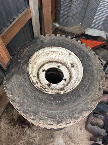 Grouping of  Four Assorted Tractor Tires