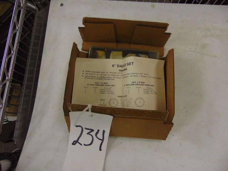 6" DADO Set