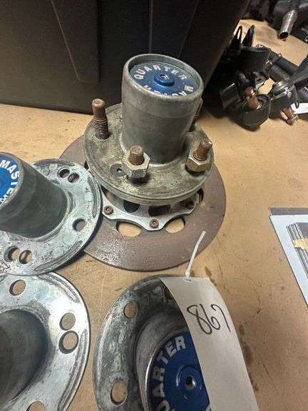 (4x)  Quarter Master Drive Plates 1 Rotor