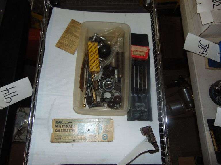 Misc. Grouping of Drive Pin Punches, Etc.