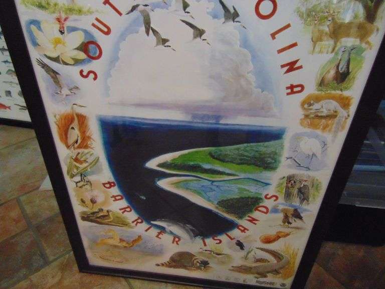 South Carolina Barrier Islands Poster