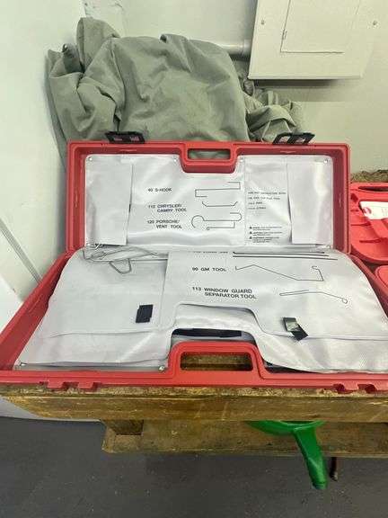 Locksmiths Complete Slim Jim Kit
