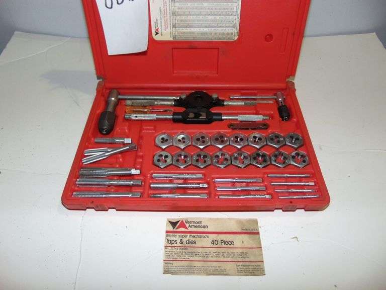 Vermont America Tap & Die Set