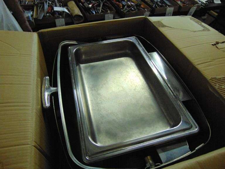 Sunnex Full Size Roll Top Chafing Dish