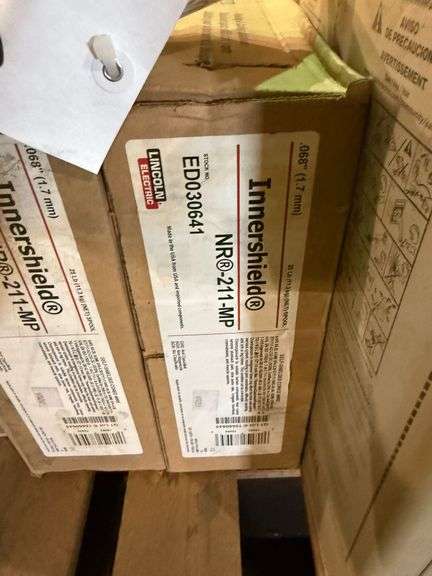 Spool of Lincoln Electric Innersheild NR-211-MP Self Sheilded Cored Welding Wire
