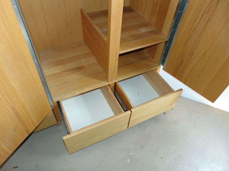 Wooden Two Door Cabinet