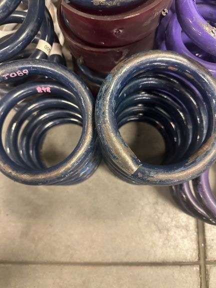 Four Used Hypercoil Springs 2 Fronts & 2 Rears W/ Bonus Pigtail