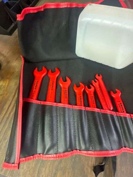 Knipex Premium Mechanic's Wrench Set & Funnel Buddy Storage System