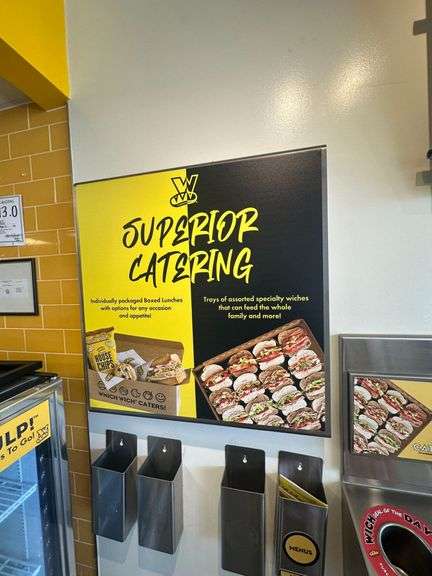 Menu Boards | Framed Ad Board | Hanging Emoji Décor