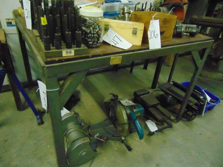 Shop Table, No Contents