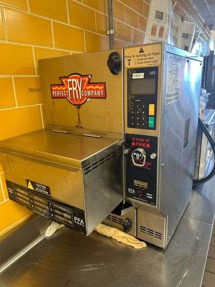 Perfect Fry Company PFA RapidFry Ventless Deep Fryer