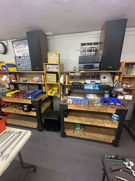 (2x) Wood Workbenches