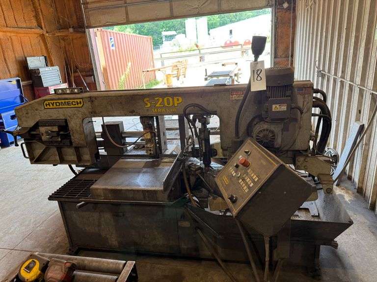 HydMech S-20P Series III Horizontal Pivot Band Saw