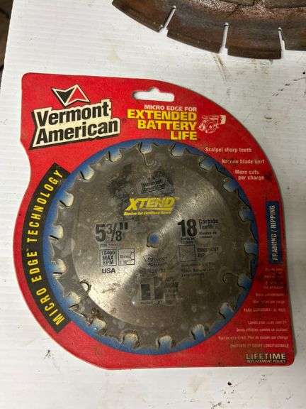 Various Sized Saw Blades