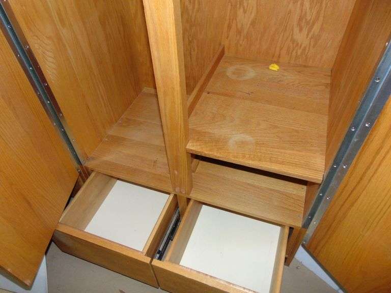 Wooden Two Door Cabinet