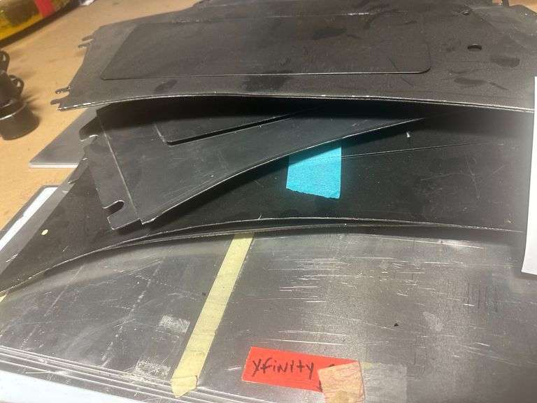 Cowl Panels and New Cowl Panel Material Alum.