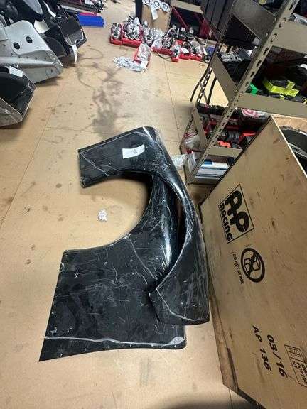 (2x)  Five Star ABC 10" Tire Black Fenders