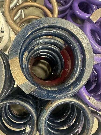 Four Used Hypercoil Springs 2 Fronts & 2 Rears W/ Bonus Pigtail