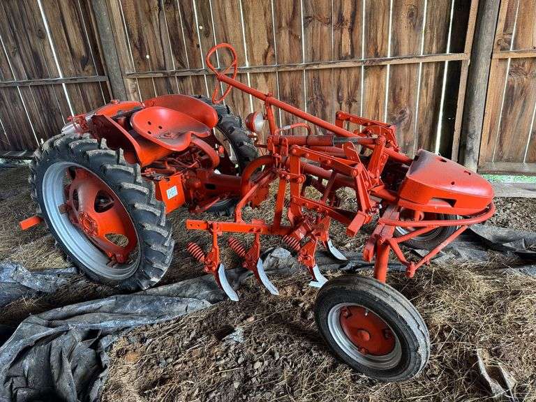 Allis Chalmers Garden Tractor with Multiple Implements