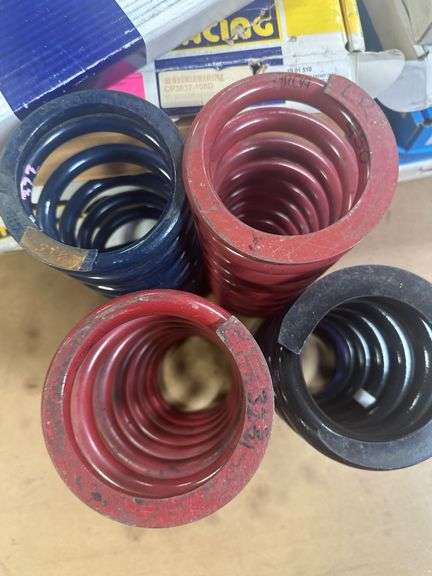 (4x)  Used Rear Springs 325 Hypercoil, 1650 Draco , Eibach 350 & 450