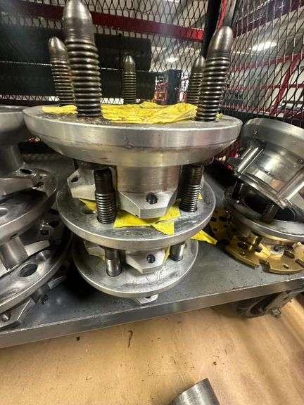 Six Aluminum 5x5 Hubs
