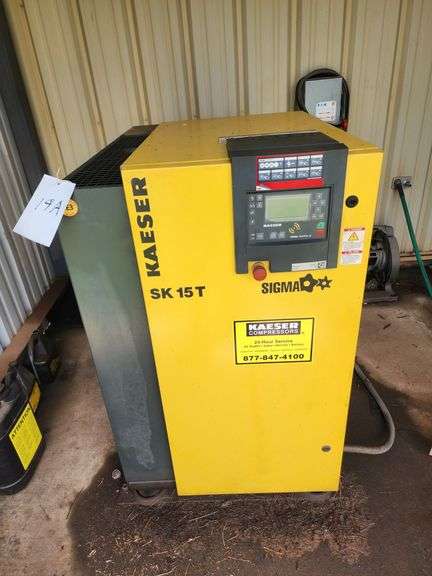 Kaeser SK15T Rotary Screw Compressor