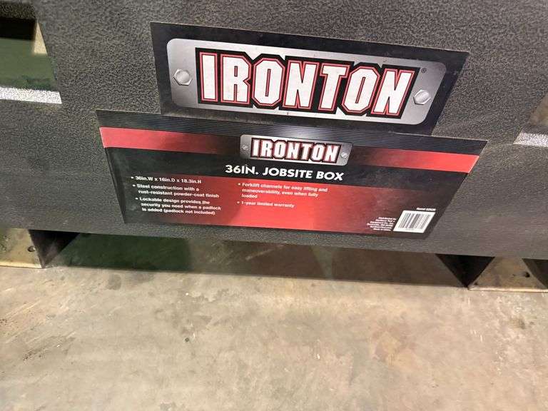 Ironton 36in Jobsite Box