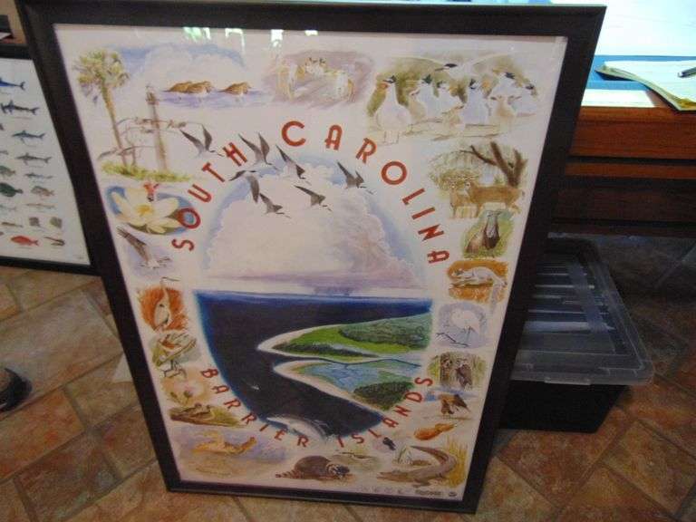 South Carolina Barrier Islands Poster