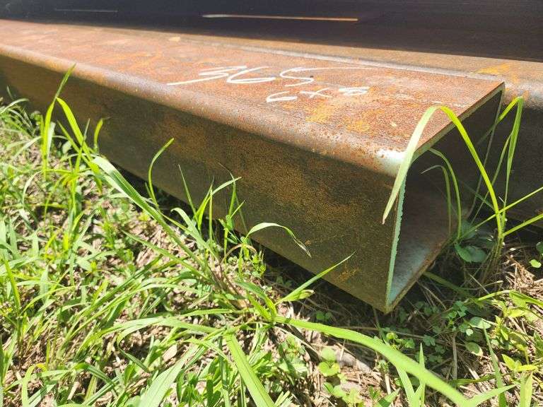 One Rectangular 6"x8"x25' 1/4" Steel Tubing