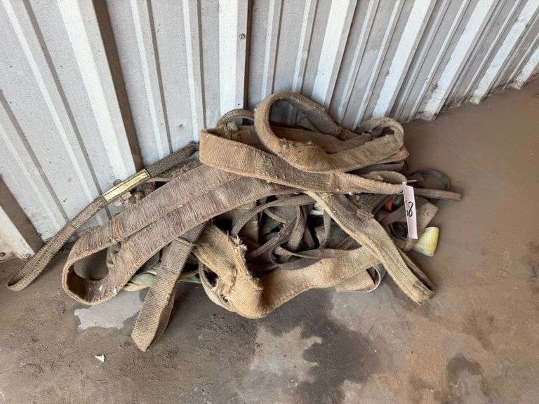 Lot of Assorted Rigging Straps