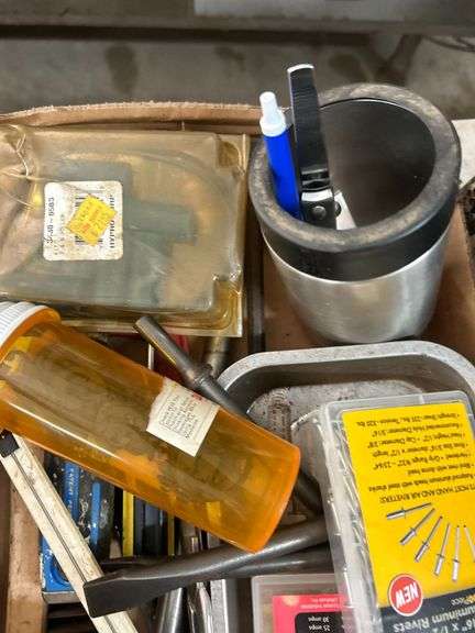 Two Trays of Miscelaneous Filters, Valves, and Fuses