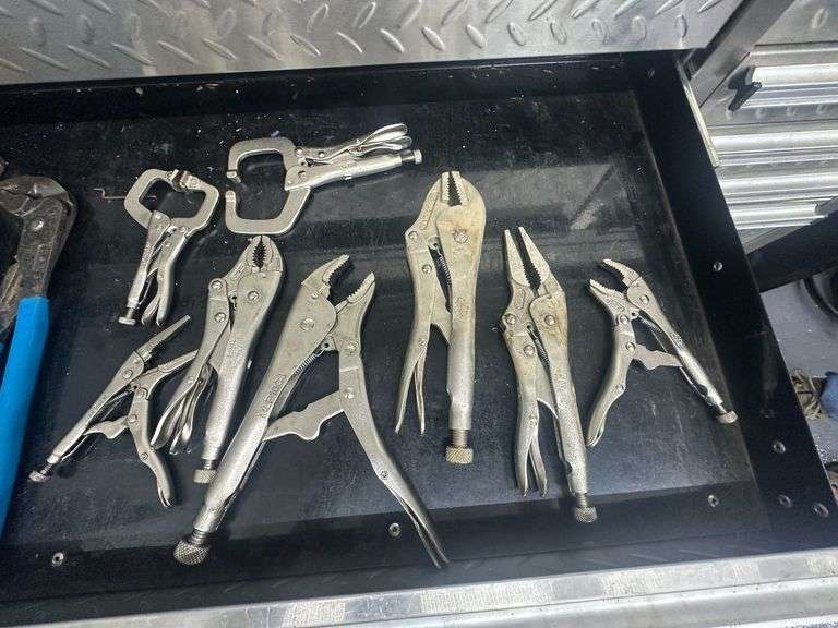 Assorted Vice Grip Pliers