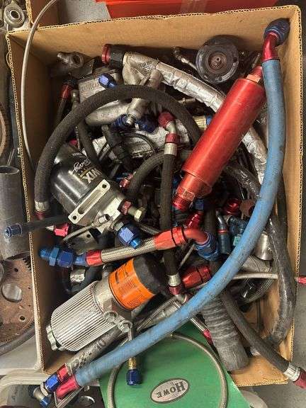 Remote Oil Filter Mounts Inline Filter and Other Race Parts