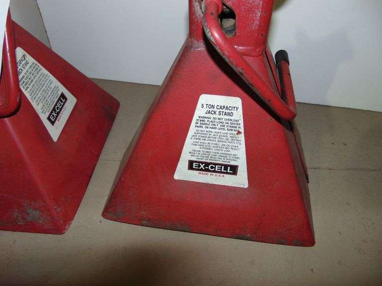 Two Jack Stands, 5 Ton