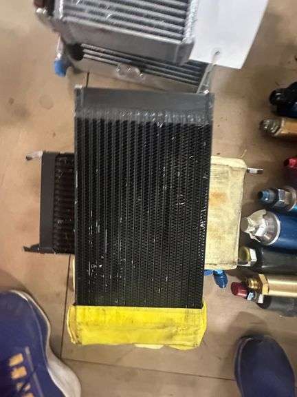 (4x)  Used Setrab Oil Coolers 11" x 6" Dims