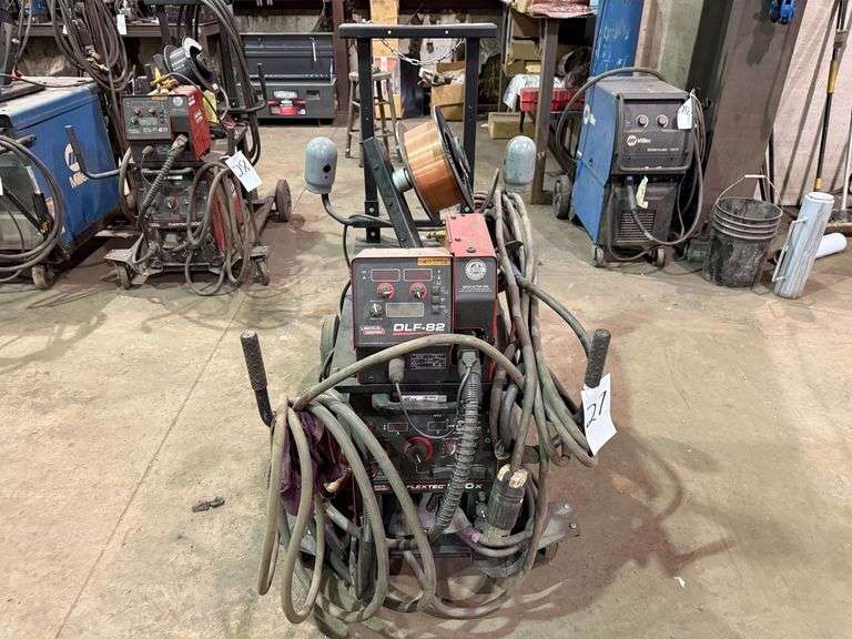 Lincoln Electric Flextec 500X Multipurpose Welder with DLF82 Wire Feeder