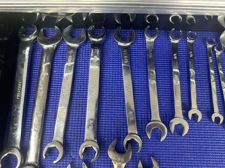 Set of MAC Tool "Knuckle" Series Mechanic's Wrenches