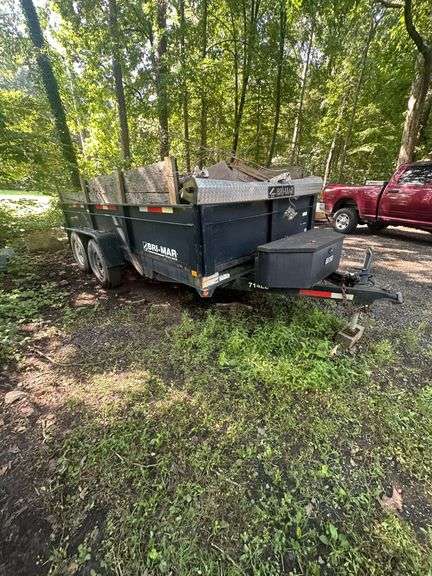 2012 Bri-Mar 14’ Dump Trailer