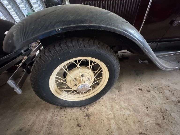 1930 Ford Model A  Fordor Sedan | Briggs 170-B Deluxe | Showing 12,204 Miles | HAVE TITLE | VIN# A3095099