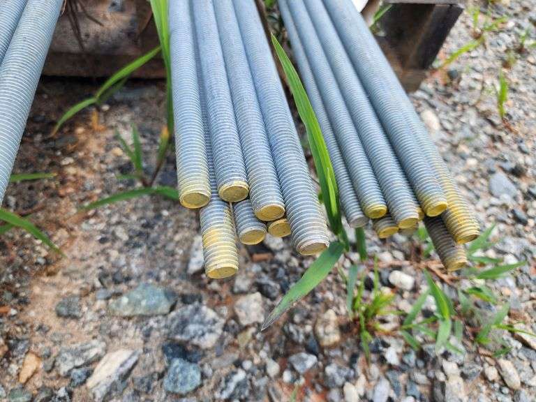 Eight Bundles of 12' Threaded Rod