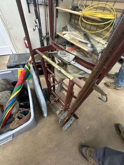 Heavy Duty Moving Dolly w/ Ratcheting Tie Down Strap