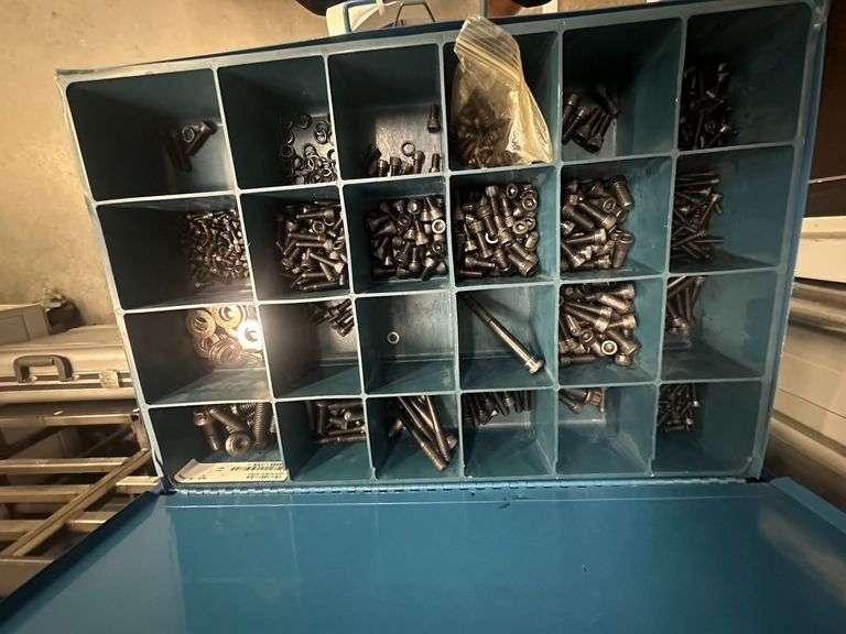 Socket Head, Cam Locks and Socket Screws In 4-Drawer Cabinet