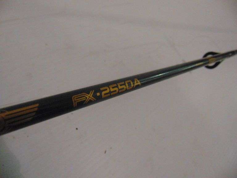 Shimano FX100 Reel On FX2550A Rod