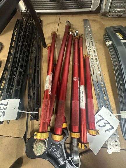 (8x) Coleman Alum. Chassis Tubes