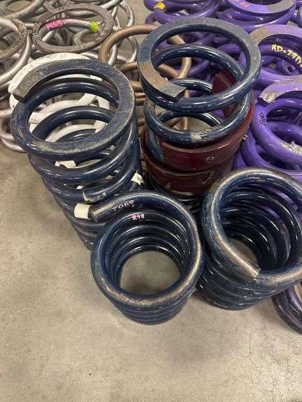 Four Used Hypercoil Springs 2 Fronts & 2 Rears W/ Bonus Pigtail